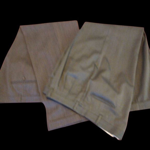 Men's Pleated Slacks - Picture 1 of 3